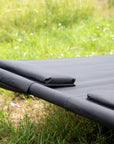 Venture Home Gordo Double Rocking Bed - Black Frame / Black Fabric