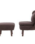 Vind Ryxö Single Sofa - Brown / Dark Brown Teddy - vivahabitat.com