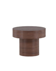 Vind Malung - Low Side Table - Brown / Brown MDF - vivahabitat.com