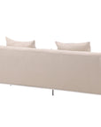 Vind Öckerö Sofa - White / Beige Linen - vivahabitat.com