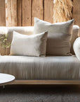 Vind Öckerö Sofa - White / Beige Linen - vivahabitat.com
