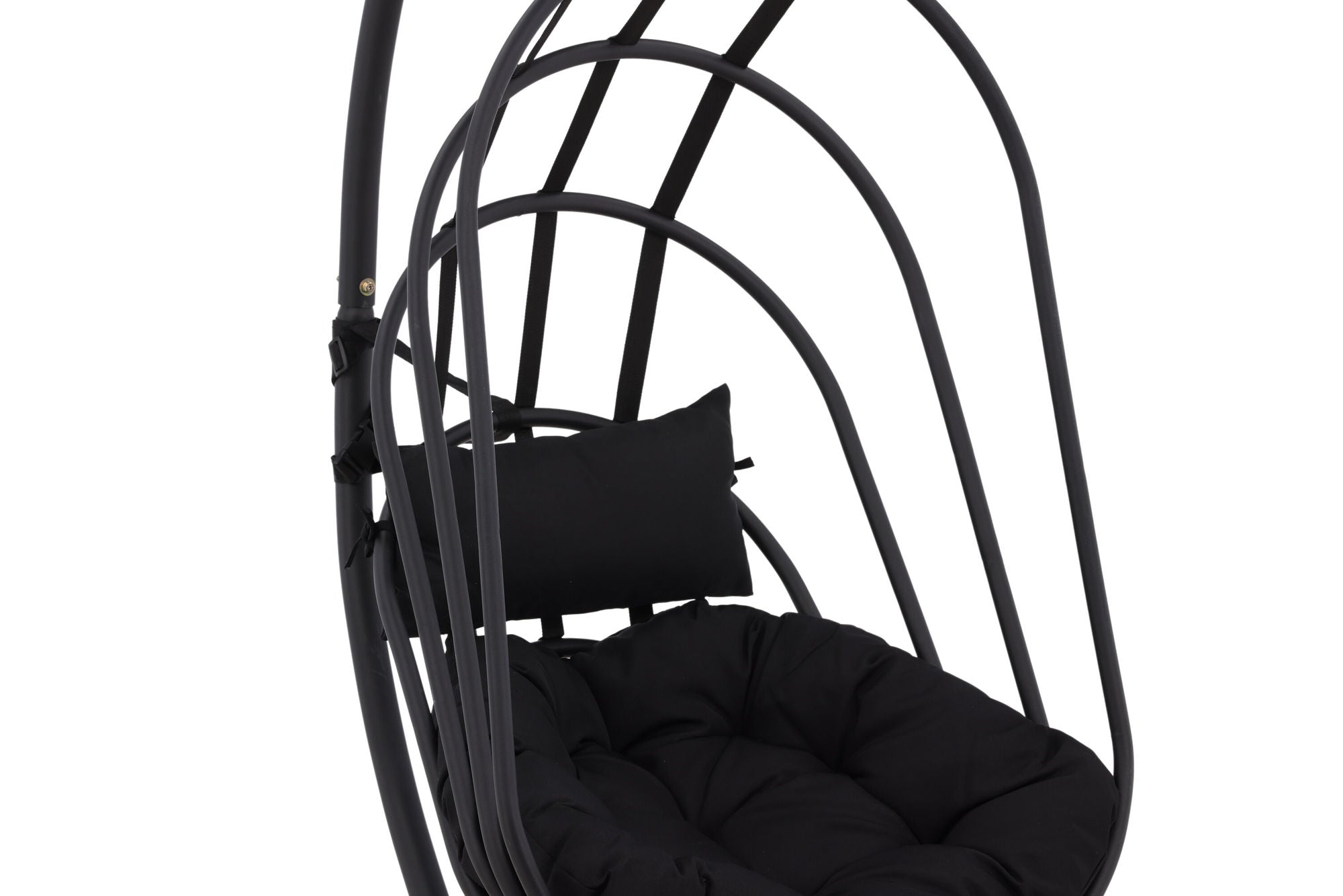 Venture Home Panay Hangingchair Steel - Black / Black