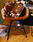Arm Chair Cow Hide - vivahabitat.com