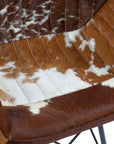 Arm Chair Cow Hide - vivahabitat.com