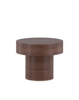 Vind Malung - Low Side Table - Brown / Brown MDF - vivahabitat.com