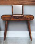 Chestnut Mirror Dressing Table