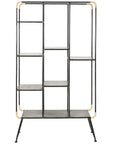 Decorative metal shelving unit - vivahabitat.com