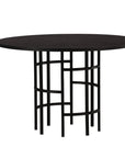 Dining Table - Black / Black Veneer - vivahabitat.com