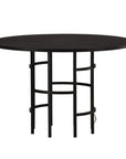 Dining Table - Black / Black Veneer - vivahabitat.com