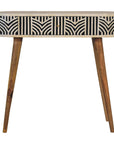 Edessa Bone Inlay Console Table