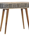 Edessa Bone Inlay Console Table