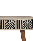 Edessa Bone Inlay Console Table