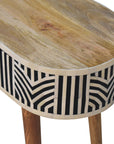 Edessa Bone Inlay Console Table