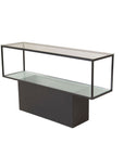 Maglehem - Shelf - Glass / Black - vivahabitat.com