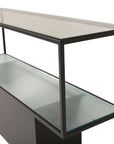 Maglehem - Shelf - Glass / Black - vivahabitat.com