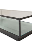 Maglehem - Sofa Table - Glass / Black - vivahabitat.com