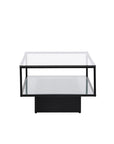 Maglehem - Sofa Table - Glass / Black - vivahabitat.com