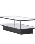Maglehem - Sofa Table - Glass / Black - vivahabitat.com