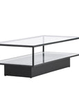 Maglehem - Sofa Table - Glass / Black - vivahabitat.com