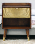 Manila Gold One Drawer Bedside