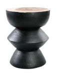 The Kulun Stool - Black Natural - vivahabitat.com