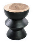 The Kulun Stool - Black Natural - vivahabitat.com