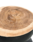 The Kulun Stool - Black Natural - vivahabitat.com