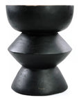 The Kulun Stool - Black Natural - vivahabitat.com