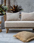 The Malawi Two-seater - Natural Beige - vivahabitat.com