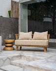 The Malawi Two-seater - Natural Beige - vivahabitat.com