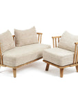 The Malawi Two-seater - Natural Beige - vivahabitat.com