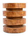 The Massaka Stool- Naturel - vivahabitat.com