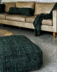 The Oh My Gee Pouf - Dark Green - vivahabitat.com