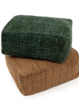 The Oh My Gee Pouf - Dark Green - vivahabitat.com