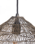 The Oyster Hanging Lamp - Brass - M - vivahabitat.com