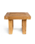 The Reclaimed Teak Side Table - Natural - vivahabitat.com