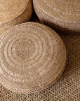 The Seagrass Pouf - Round - 60 - vivahabitat.com
