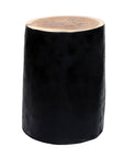 The Tribe Stool - Natural Black - vivahabitat.com