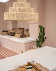 The Wedding Cake Hanging Lamp - Natural - M - vivahabitat.com