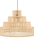 The Wedding Cake Hanging Lamp - Natural - M - vivahabitat.com
