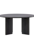 Vind Askerön Sofa Table ⌀80 - Black FSC 100% - vivahabitat.com