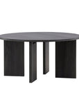 Vind Askerön Sofa Table ⌀80 - Black FSC 100% - vivahabitat.com