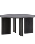 Vind Askerön Sofa Table ⌀80 - Black FSC 100% - vivahabitat.com