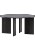 Vind Askerön Sofa Table ⌀80 - Black FSC 100% - vivahabitat.com