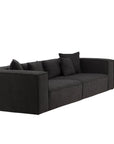 Vind Gillholmen Sofa - Black / Black Boucle - vivahabitat.com
