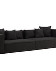 Vind Gillholmen Sofa - Black / Black Boucle - vivahabitat.com