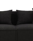 Vind Gillholmen Sofa - Black / Black Boucle - vivahabitat.com