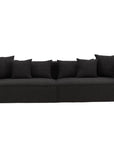 Vind Gillholmen Sofa - Black / Black Boucle - vivahabitat.com