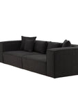 Vind Gillholmen Sofa - Black / Black Boucle - vivahabitat.com