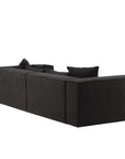 Vind Gillholmen Sofa - Black / Black Boucle - vivahabitat.com